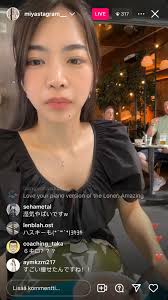 Miyako Instagram-live right now 🤘🔥