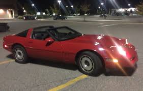Image result for Bright Red 1984 Corvette