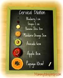 cervical dilation and effacement mommy to be prep