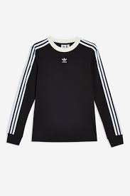 Adidas Black And White Long Sleeve Shirt Three Stripe Long Sleeve T Shirt By Adidas In 2020 Adidas Long Sleeve Shirt Addidas Shirts Long Sleeve