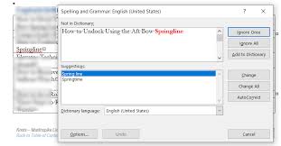 Spell Check Dialog Instead Of Editor
