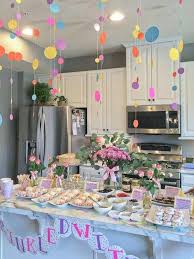 Small Baby Shower Ideas Try And Plan Your Reception Through The Middle Area Of The Da Sprinkle Baby Shower Girl Sprinkle Baby Shower Baby Sprinkle Decorations