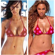 Dex Jones On Instagram She Still Got It 1997 Vs 2019 Tyra Banks Was The First Black Woman To Grace Swimsuit Edition Sports Illustrated Swimsuit Swimwear