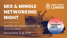 Mix and Mingle - November 2026 — Main Steet Lorain