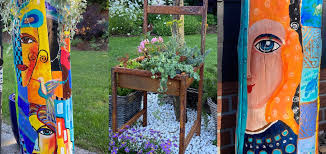 Malen auf dem zaun, #garten #kunst #malen how to maintain a beautiful garden and landscape whenever a person desires to improve the appearance of their house, its miles usually cautioned to have a proper lawn layout. Kunst Garten Kerstin Nolting