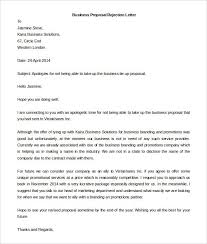 Business Proposal Rejection Letter Format Template Free Word Download Https Sourc Business Letter Format Business Proposal Letter Business Letter Template