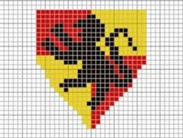Gryffandor Needlepoint Dessin Petit Carreau Pixel Art Harry Potter Coloriage Pixel Art