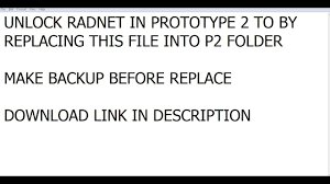 Excessive force & colossal mayhem are unlocked with a special unlocker, . Unlock Radnet In Prototype 2 Using Files Youtube