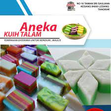 Kue talam adalah salah satu kue tradisional yang cukup populer di indonesia. Aneka Kuih Talam Home Facebook