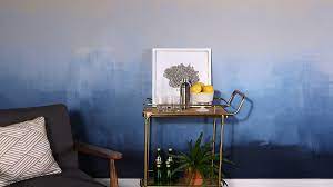 Wall flaws can be a real eyesore, but drywall installation or replacement is not the best or only solution available. Transform Your Walls With A Diy Ombre Paint Treatment Better Homes Gardens
