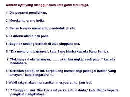 Guru membimbing murid menyanyikan lagu mengikut melodi lagu twi. Latihan Kata Ganti Nama Tempat Kata Nama Ganti Nama Tunjuk Mysite Materi Makalah Pengertian Kata Ganti Ciri Jenis Kegunaan Dan Contoh Kene Lanh