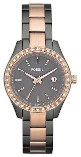 Black And Rose Gold Watch Womens 