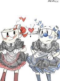 cuphead and mugman moloko6_6 - Illustrations ART street