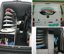 Thinking About Windsurfing How About Customizing Your Van Into An Amazing Windsurfing Van Windsurfing Van Sprinter Van