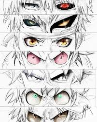 To me, drawing anime eyes is so fun, unique, and simple. Anime Eyes Tokyo Ghoul Bleach Naruto One Piece Dragon Ball Boku No Hero My Blog Bleach Anime Anime Eyes Anime Crossover