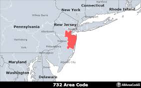 Do you receive unwanted calls with the area code 734 and don't know how to stop them? 732 Area Code Location Map Time Zone And Phone Lookup
