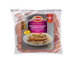 You can also freeze them for up to 3 months. Frozen White Meat Chicken Tenders Tyson Brand