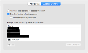 Aways Allow Don T Work With Parsecd Keych Apple Community