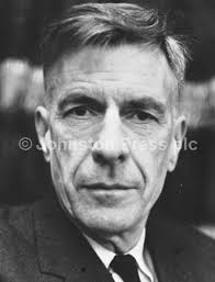 20242984-Professor John Kenneth Galbraith J K Galbraith John Galbraith at a  press conference in Glasgow in February 1977.