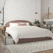 Shop wayfair.co.uk for a zillion things home across all styles and budgets. Mr Kate Moon Upholstered Bed With Storage King Size Frame Blush Velvet Walmart Com In 2021 Upholstered Bed With Storage Upholstered Beds Upholstered Bed Frame