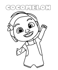 Show your kids a fun way to learn the abcs with alphabet printables they can color. Nina Cocomelon Coloring Page Online Coloring Pages