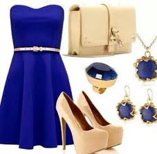 Sin duda, los diseños en este color nunca pasan desapercibidos, pero no todo el mundo sabe cómo mezclarlo correctamente. Como Combinar Un Vestido Azul Electrico 7 Pasos Abiti Blu Elettrico Abiti Turchese Vestito Blu