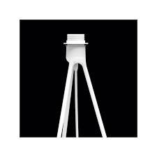 Tripod lamps are currently very fashionable and you can find a wide range of metal and wooden tripod floor lamps including small and large examples, to suit any room. Vita Tripod Floor Lamp E27 White