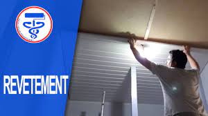 Comment Poser Un Lambris Pvc Au Plafond Docteur Peinture Youtube