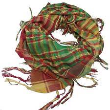 Red Green Yellow Rojava Scarf Kurdish Scarves Shemagh Keffiyeh Etsy In 2021 Red Green Yellow Red Green Scarf