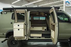 Coming onto the scene in the 1960s, the ford econoline chassis has been used for everything from c class rv's and ambulances to basic delivery vans and overlanding explorers. 2007 Ford E350 Sportsmobile Camper Van Pacific Classics