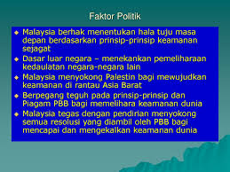 Hanya selepas 20 tahun perang ini berlaku barulah amerika mengiktiraf sumbangan malaysia dalam peristiwa ini. Latar Belakang Dasar Luar Negara Ppt Download