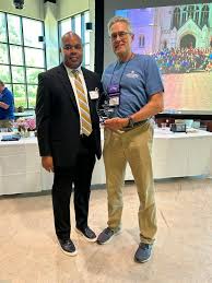 The MCPSS Career & Technical Education Department has created the annual  "Impact Award" in honor of LTC (Ret.) Robert "Frank" Barrow. Dr. William  White, MCPSS Executive Director of CTE and Workforce Development,
