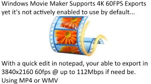 Następnie film zostanie wyeksportowany bezpośrednio do komputera. Windows Movie Maker Mod For 4k 60fps Exporting Youtube