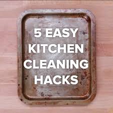 5 Easy Kitchen Cleaning Hacks Video Conseils De Nettoyage Nettoyage De La Cuisine Nettoyage De Printemps