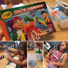 The science projects in this set were designed by real crayola scientists. Holiday Wish Guide Giveaway The Crayola Color Chemistry Lab Set