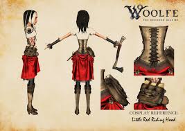 Maybe you would like to learn more about one of these? New Woolfe Red Hood Diaries Concept Art