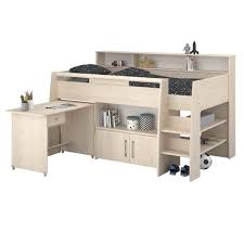 Bureau enfant mezzanine but lit combine xtizpouwk. Dave Lit Combine Enfant Avec Bureau Contemporain Decor Chene Acacia Clair Sommier Inclus L90 X L200 Cm Achat Vente Lit Combine Dave Lit Combine Enfant Avec Bureau