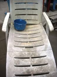 I Ve Held Onto A Few Pieces Of Decent Quality White Plastic Patio Furniture For Year Plastic Patio Furniture Plastic Outdoor Furniture Clean Outdoor Furniture