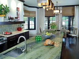 Replacing a scratched, scorched, stained, or just plain unattractive countertop can transform any kitchen. Kitchen Countertop Materials Pictures Ideas From Hgtv Hgtv Kitchen Countertops Kitchen Remodel Kitchen Design
