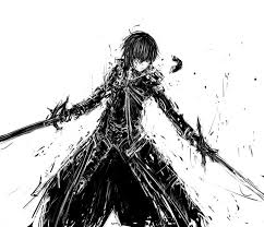 Black And White Warriors Anime Sugoi 