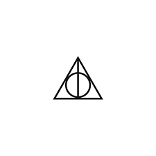 Hp Deathly Hallows Triangle Symbol Harry Potter Triangle Symbol Triangle Symbol Harry Potter Tattoos