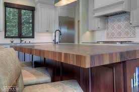 The finished size of the counter top 26 1/2 wide and 37 ½ long. Walnut Wood Butcher Block Kitchen Bar Top Designed By Design Matters Wood Countertop Butcherblock And Bar Top Blog