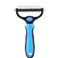 Mars Coat King Dematting Undercoat Grooming Rake Stripper Tool For Dogs And  Cats, Stainless Steel With Wooden Handle For Thick Coats, 10-Blade