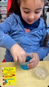 One fish, two fish, red fish , blue fish 🐟! Vpk had a great time today  reading the story , counting fish, drawing fish, and making jello fish  bowls fish 🐠 #vpk #drseuss #onefishtwofishredfishbluefish ...