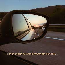 And if you need a little inspiration for something special for a road trip lover, check out these road trip gift ideas ! Road Trip Sunset Mirror Road Sunset Trip Aesthetics Quote Sunset Quotes Quote Aesthetic