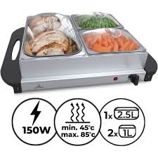 A 150 c pipework 300 f. Jago Chauffe Plats Electrique En Acier Inoxydable Maintien De La Temperature 1 X 2 5 L 2 X 1 L Chauffe Buffet Chafing Dish Achat Vente Chauffe Plat Electrique Chauffe Plats Electrique Cdiscount