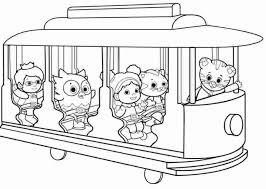 Print out this page and color it with crayola® crayons or markers. Daniel Tiger Coloring Pages Collection Whitesbelfast