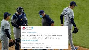 विचारकोश के quote of the day पेज पर आपका स्वागत है! Tampa Bay Rays Get Roasted By Wendy S On Twitter Wtsp Com