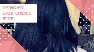 One bottle was sufficient for even coverage. Dying My Hair Cosmic Blue Schwarzkopf Live Cosmic Blue Paige Louise Youtube
