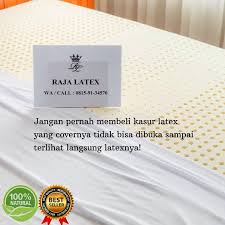 Kamu bisa menemukan kasur latex kualitas terbaik mulai dari rp4,5 juta saja! Jual Kasur Full Latex Natural Ukuran 90x200 100 Full Latex Natural Di Lapak Raja Latex Bukalapak